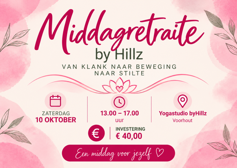 Mini retraite van Klank naar Beweging naar Stilte