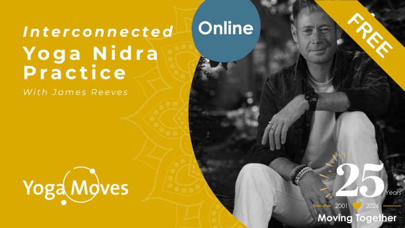 25 Years Free Online Class | Yoga Nidra Practice with James Reeves