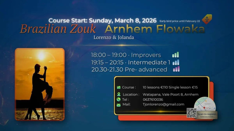 Brazilian Zouk proeflessen
