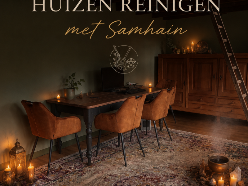 Lezing energetisch huizen reinigen rond Samhain