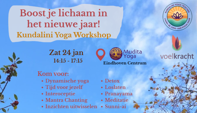 Boost je lichaam in het nieuwe jaar! - Kundalini Yoga Workshop