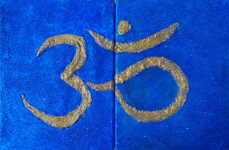Om Chanting voor wereld vrede en heling