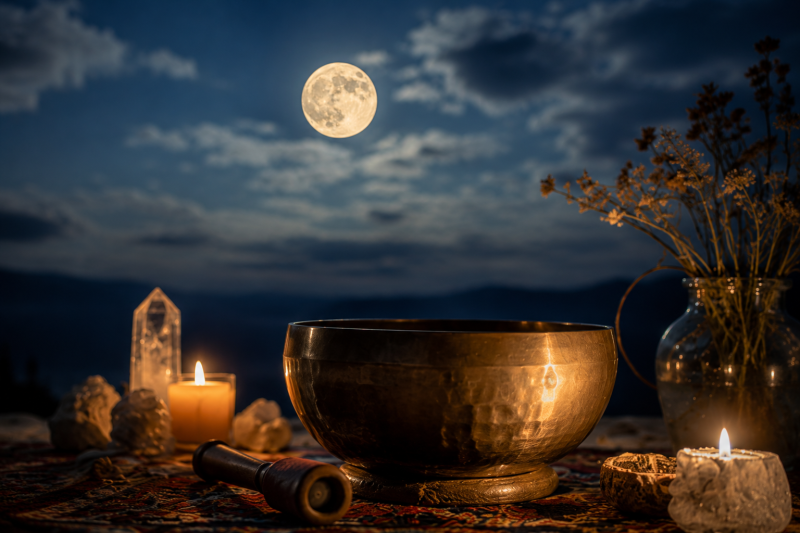 Full Moon Sound Journey - met Cacao en Hartcoherentie