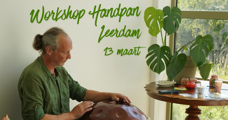 Handpan workshop voor starters/beginners - Maart (Leerdam)