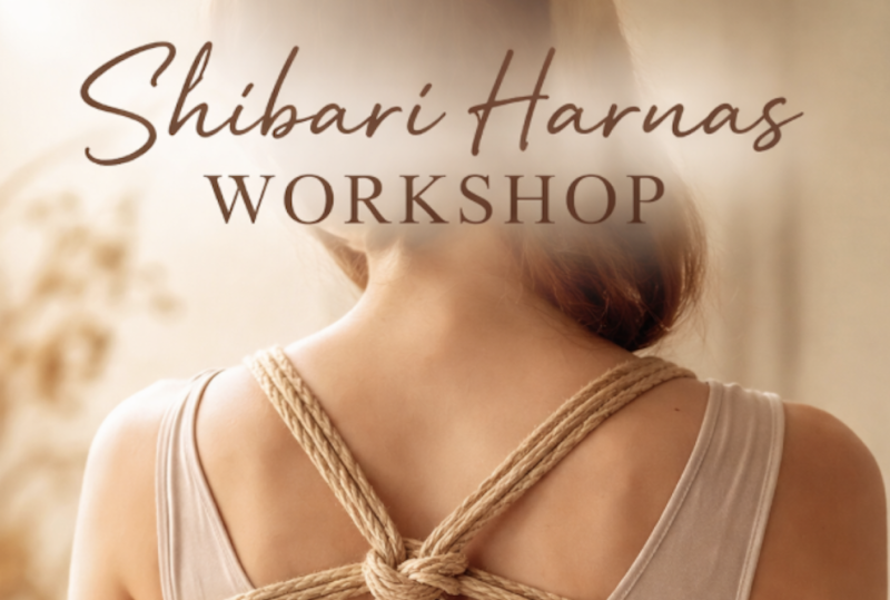 Tie of Trust - LEVEL 1 — HET SHIBARI HARNAS  - Shibari, Verbinding, Speelsheid