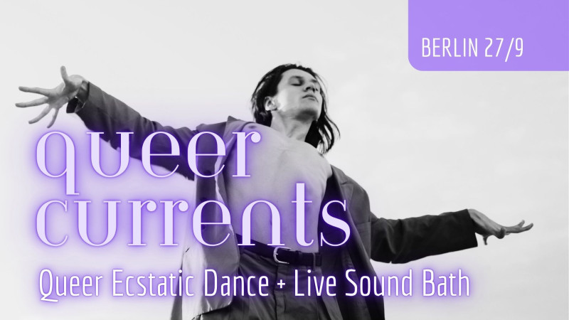 Queer Ecstatic Dance + Live Sound Bath