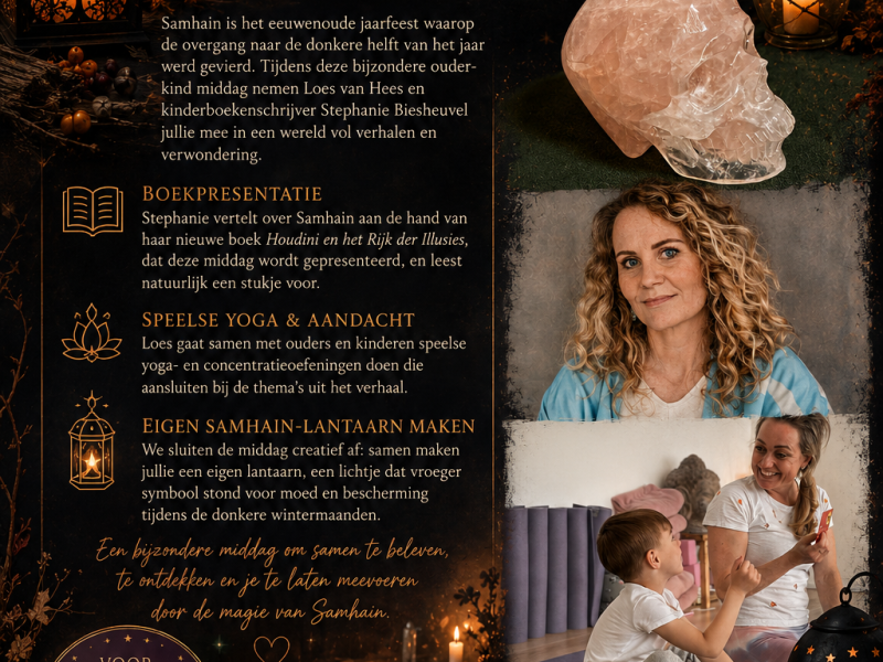 Samhain - Ouder-kind, Kinderyoga, Lezing