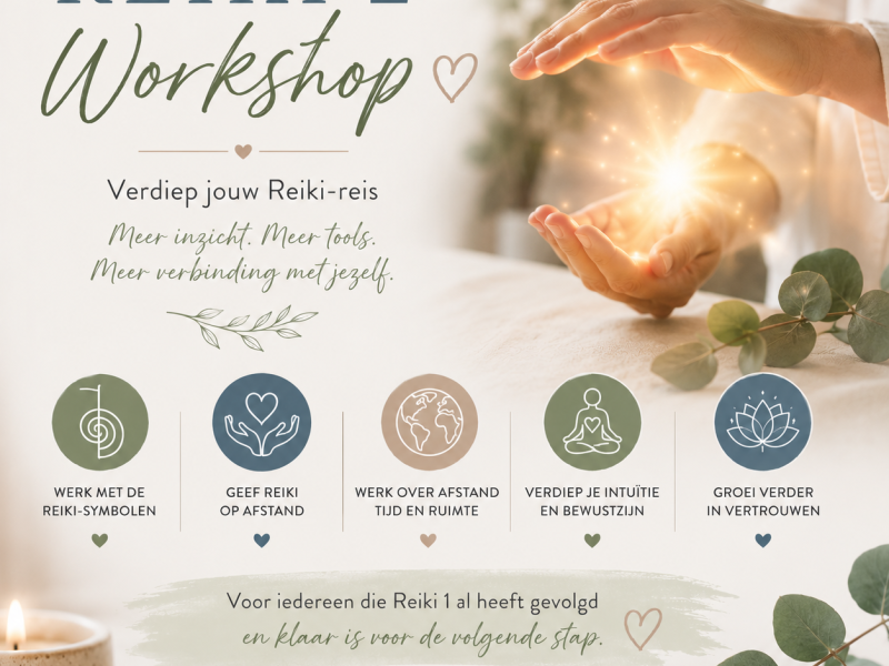 Reiki 2 – Verdiep je Reiki-reis