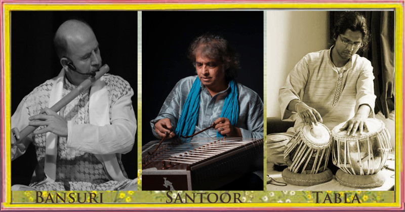 CONCERT | Bansuri, Santoor & Tabla music from northern India - Musique live, Performance, Rassemblements