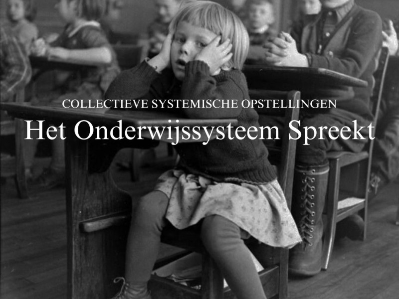"Het Onderwijssysteem Spreekt" - Collectieve Opstelling 11 februari - Systemisch werk, Jongeren, Bewustzijnsontwikkeling