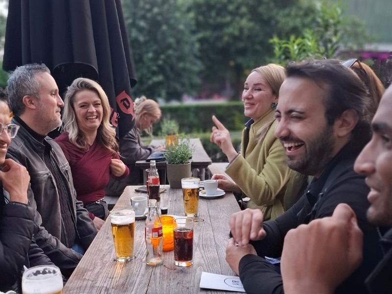 From strangers to friends | Locals meet expats.