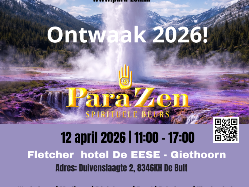 Ontwaak 2026! ParaZen spirituele beurs