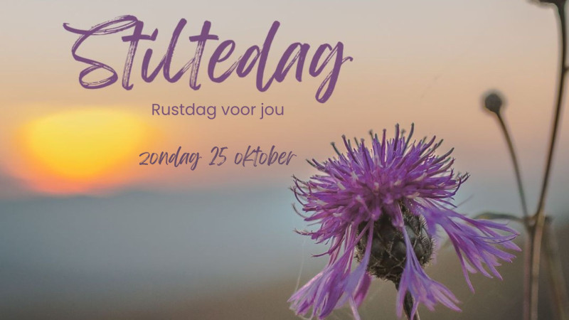 Stiltedag - een Rustdag voor jou