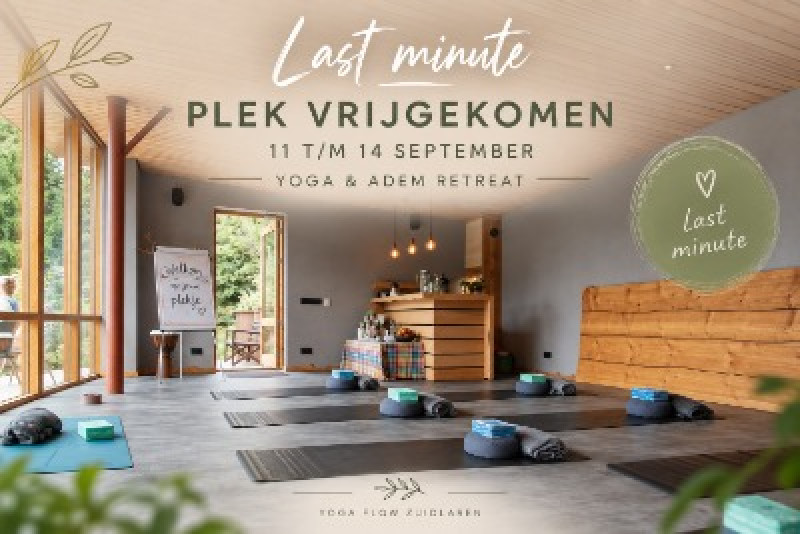 LAST MINUTE | 4-daagse Yoga & Adem Retreat in Drenthe