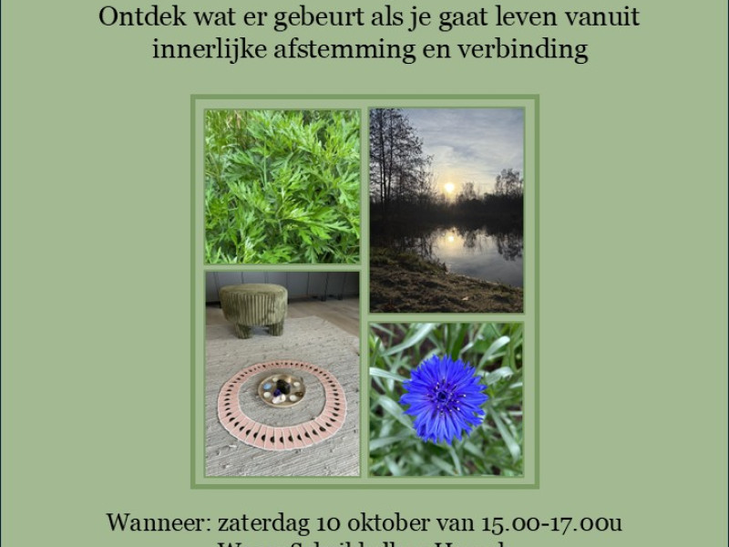 Kruidenworkshop Leven vanuit je Hart