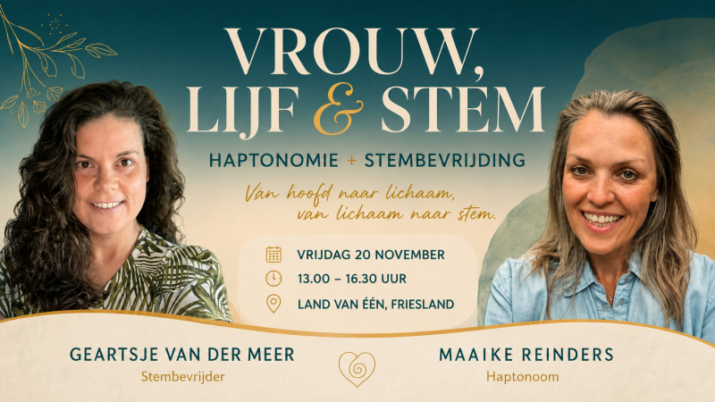 Workshop haptonomie + stembevrijding voor vrouwen - Libération de la voix, Conscience corporelle