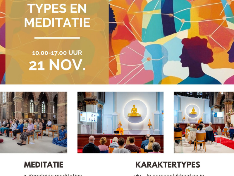 “Karaktertypes en meditatie” Meditatiedag