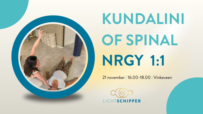 1:1 sessie Kundalini of Spinal NRGY