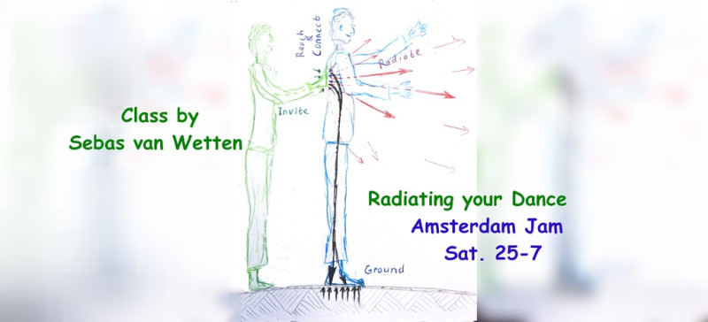 "Radiating your dance" - Contact-Impro class@ Amsterdam-Jam