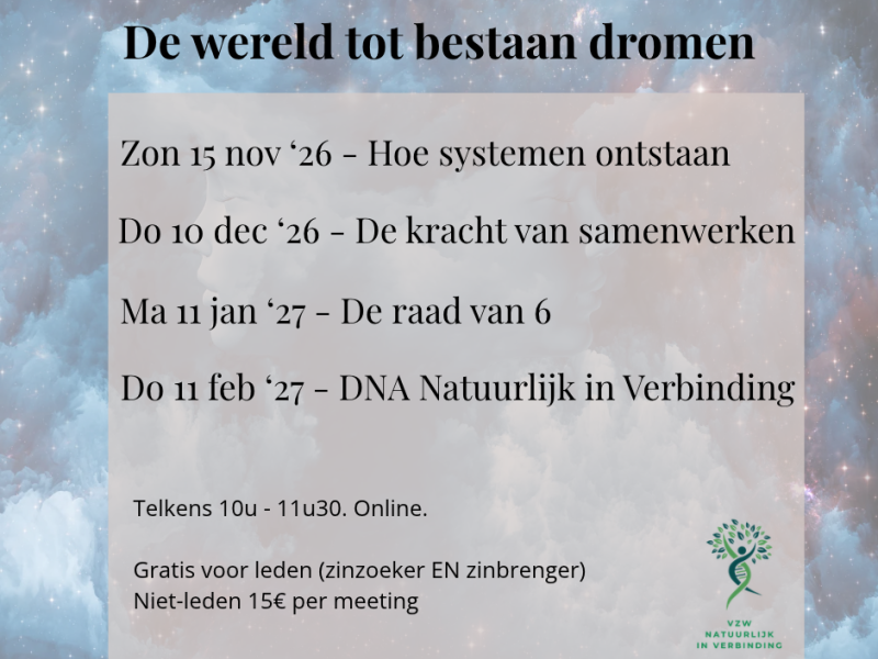 Wereld tot bestaan dromen - De kracht van samenwerken - Community-building, Woon-werkgemeenschappen, Vrijwilligers