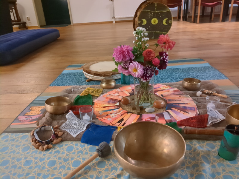Meditatieve klankreis voor veiligheid en ondersteuning. - Klankreis-Soundbath, Ademwerk, Innerlijke Reis