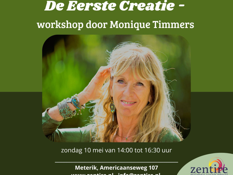De Eerste Creatie - workshop door Monique Timmers