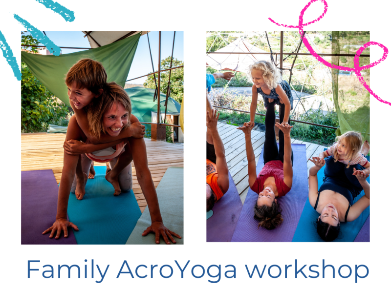 Ouder & Kind - Family Acroyoga workshop, kids 3-8 j. Weesp