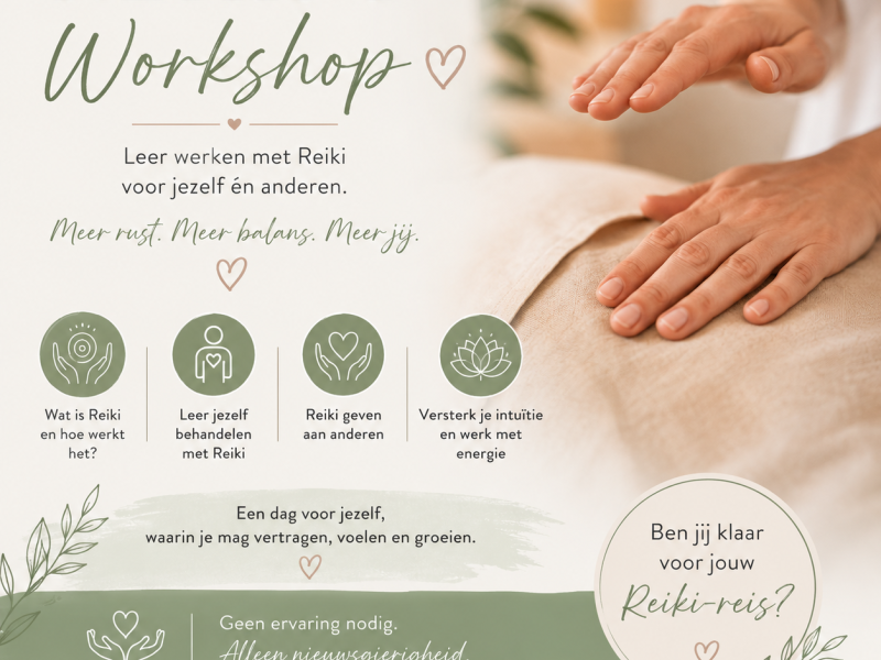 Reiki 1 – Thuiskomen bij jezelf