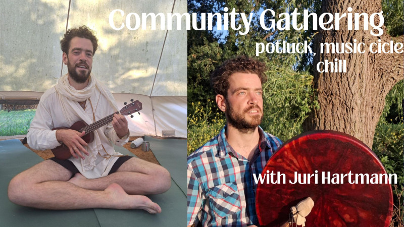 Community gathering - potluck, muziekcirkel en chill