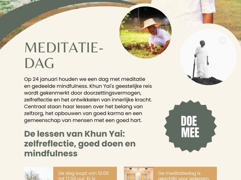 Meditatiedag – De lessen van Khun Yai