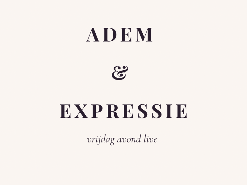 ADEM & EXPRESSIE - Intuitive Dance, Ademwerk, Innerlijke Reis