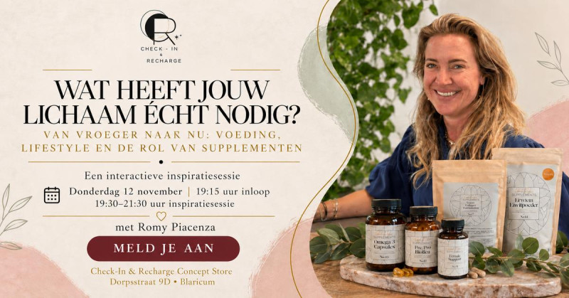 SUPPLEMENTEN: WAT HEEFT JOUW LICHAAM ÉCHT NODIG?