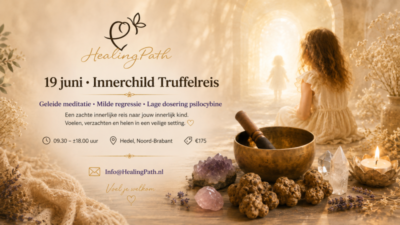 MagicTruffels InnerChild ceremonie - Truffel Ceremonie, Rapé, Innerlijke Reis