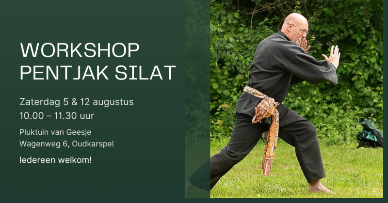 Workshop  Pentjak Silat – Dans van de bliksem