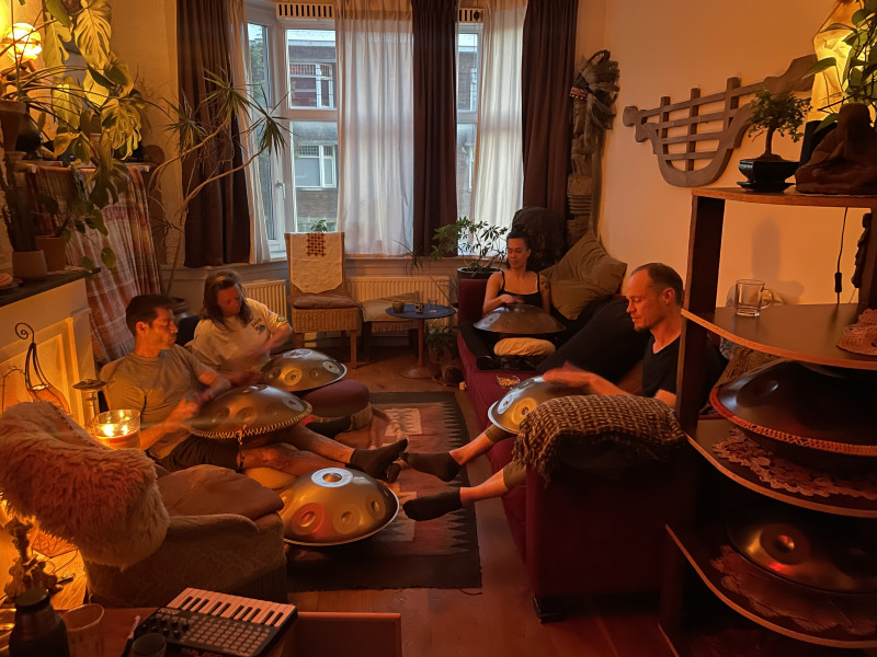 Handpan beginner workshop - Malte Marten Methode - Kleine groep  - Handpan, Muziekles, Ontspanning