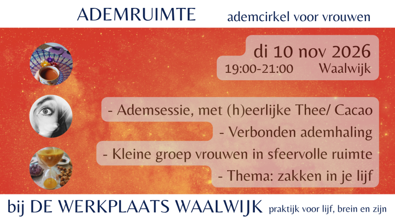 Ademruimte: Ademcirkel voor vrouwen
