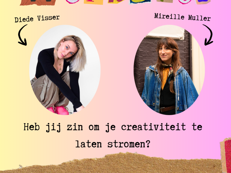 XXX INDEMIX Middag - Lino Cut & Collage workshop (inclusief lunch)