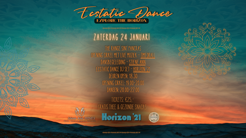 🥁 Ecstatic Dance | The Range | Sint Pancras | 4.0 ✨ - Ecstatic Dance
