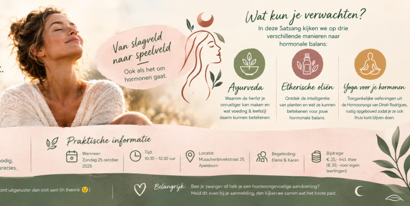 Satsang Wat vertellen je hormonen je?