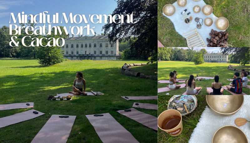 Mindful Movement, Breathwork & Cacao (Outdoors 🌿)