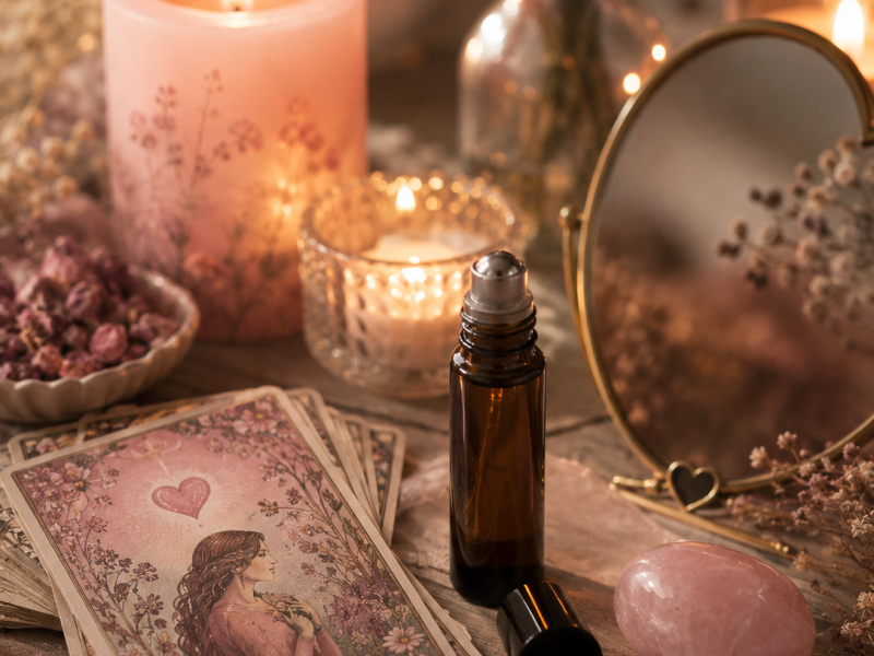 Hart en Ziel - Waar tarot en Essentiële Oliën elkaar vinden