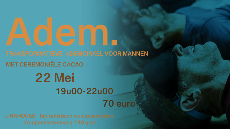 Ademcirkel voor mannen met ceremoniële cacao