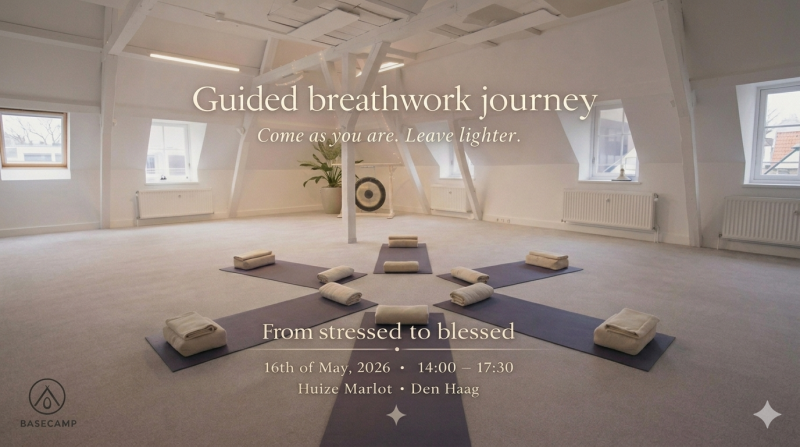 Breathwork journey - come as you are, leave lighter