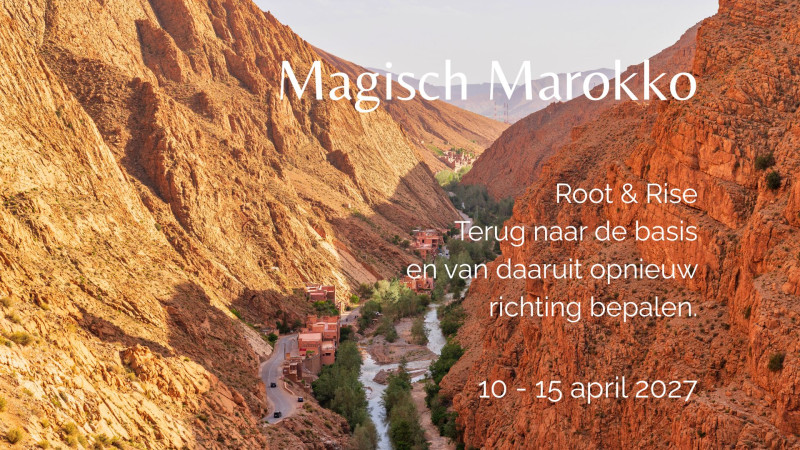 Magisch Marokko - Root & Rise retreat voor vrouwen