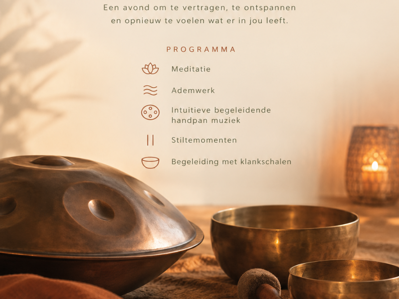 Soundhealing - Een avond om te vertragen