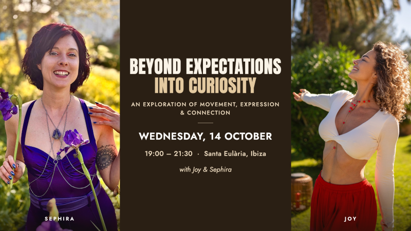 Workshop | BEYOND EXPECTATIONS - INTO CURIOSITY | 14 October