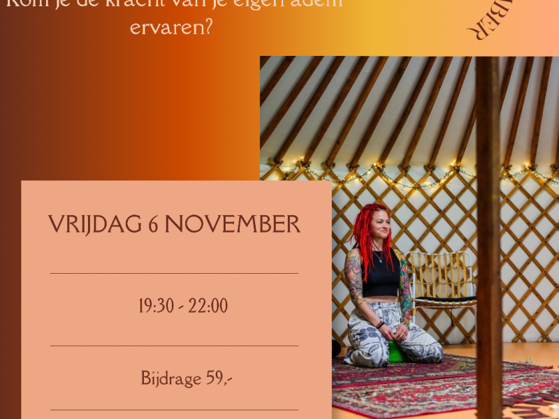 Workshop - werken met je adem  - Breathwork, Cercle de respiration