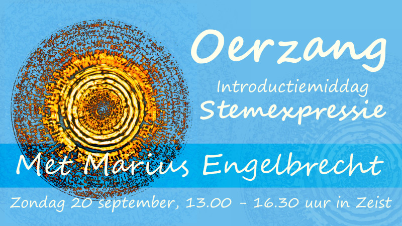 Oerzang - Introductiemiddag Stemexpressie