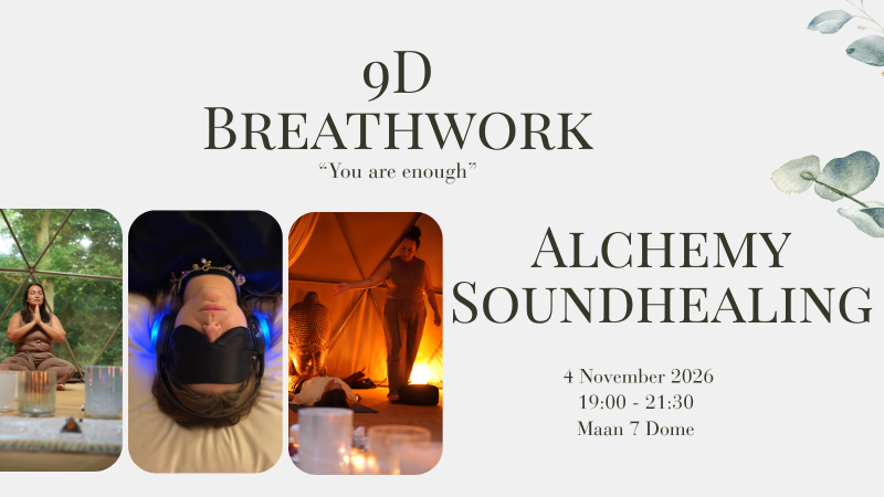 9D Breathwork Journey "You are enough" & Alchemy Soundhealing✨