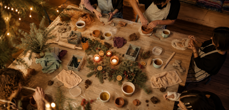 Klei Workshop - Handgemaakt voor de Feestdagen